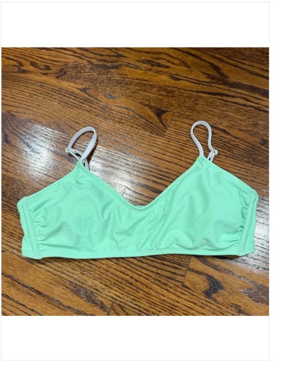 Xhilaration Neon Green Bikini Top